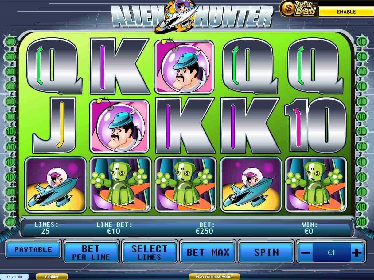 Alien hunter slot