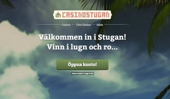 Casinostugan casino screenshot