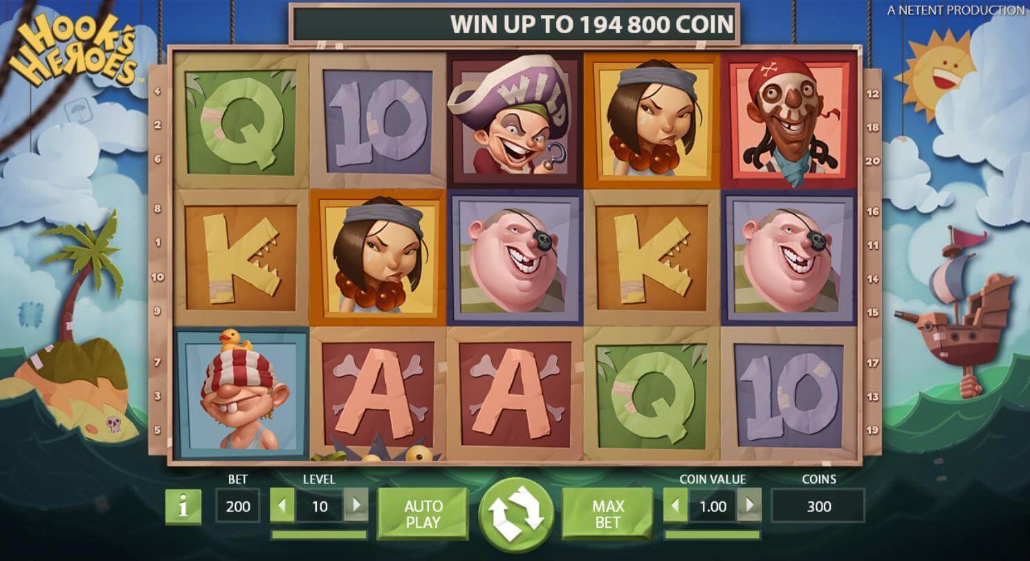 Hooks heroes slot