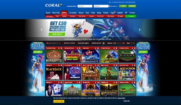 Coral Casino Screenshot